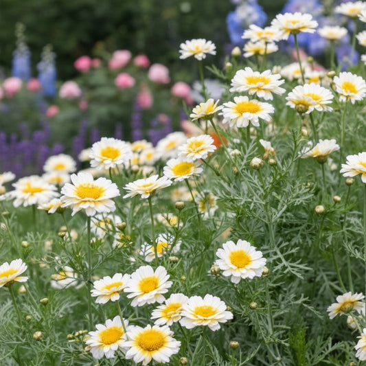 Crown Daisy (Garland) Seeds – Heirloom Asian Greens & Edible Flower