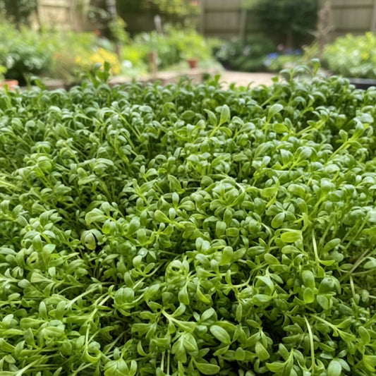 Curly Cress (Garden Cress) Seeds – Heirloom Fast-Growing Herb