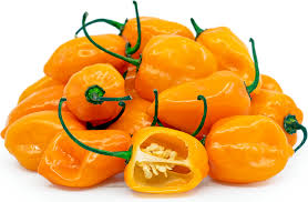 Pimiento, naranja habanero