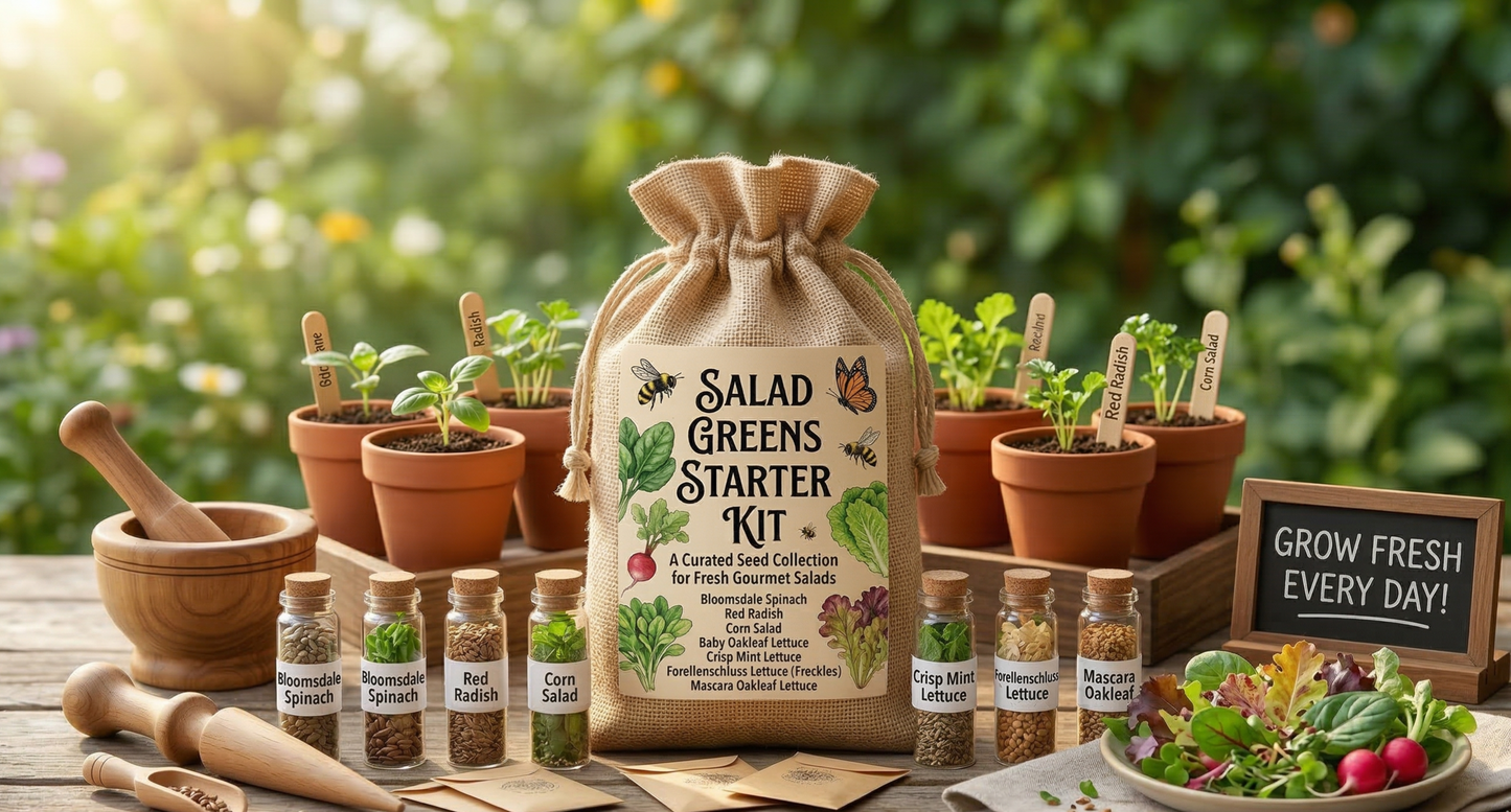 Salad Greens Starter Kit