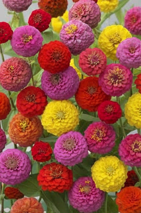 Zinnia, mezcla de feria estatal