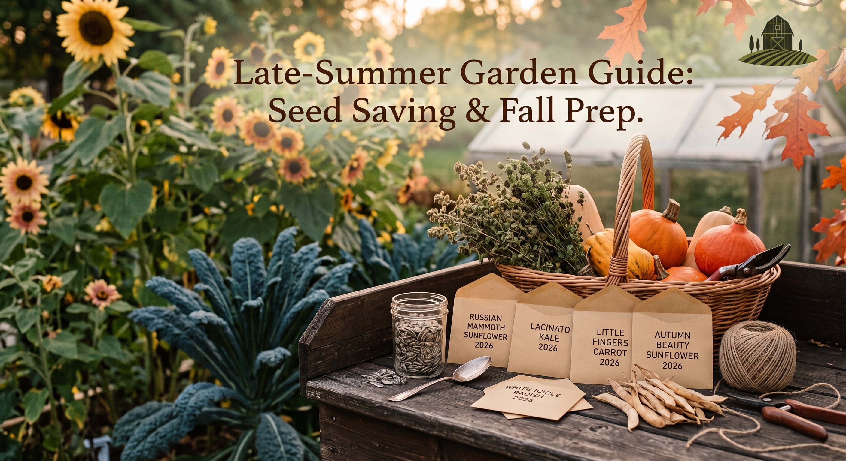 Late-Summer to Fall Seed Saving & Garden Prep: Essential Steps