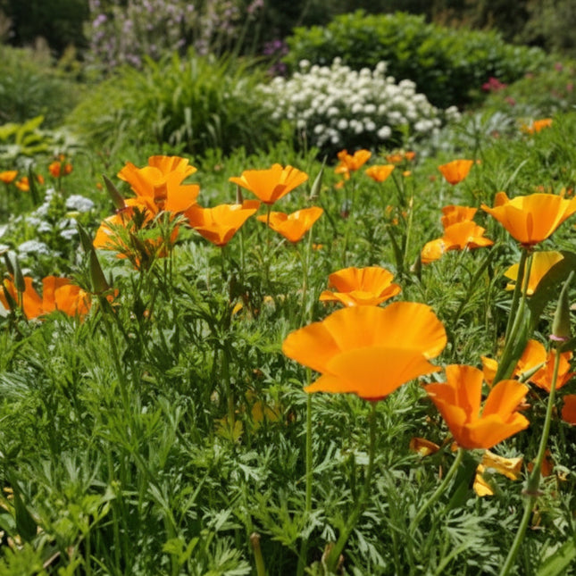 Poppy California Orange Seeds – Heirloom Native Wildflower