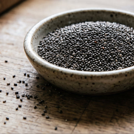 Black Chia Seeds – Heirloom Nutrient-Rich Functional Plant