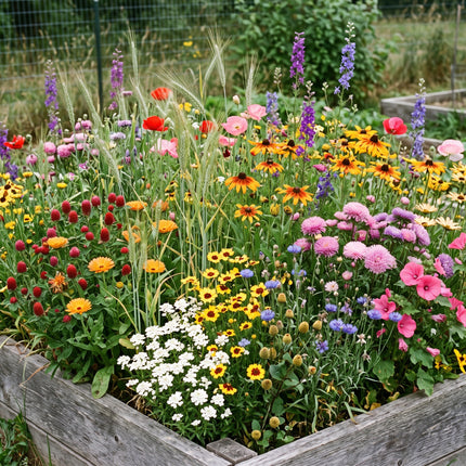Mezcla de flores para bufé de abejorros