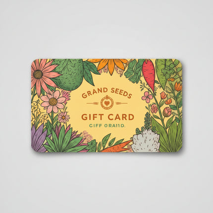 Carte cadeau Grand Seeds