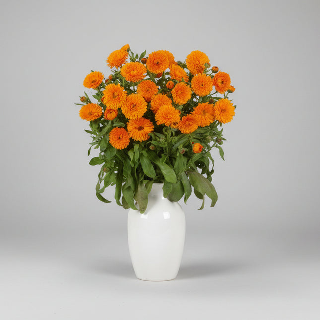 Calendula Candyman Orange Seeds – Heirloom Medicinal Classic