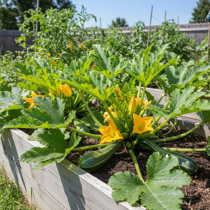 Zucchini Cocozelle Striped Seeds – Heirloom Italian Summer Squash