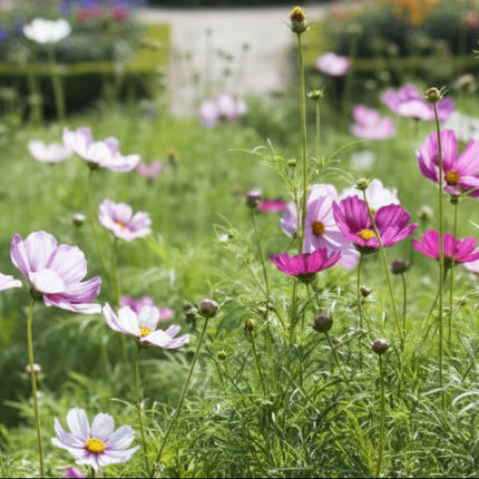 Cosmos Sensation Mix Seeds – All-America Selections Heirloom Classic