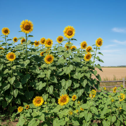Girasol, mamut ruso