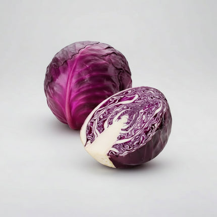 Cabbage Red Acre Seeds – Heirloom Compact Dark Red Standard