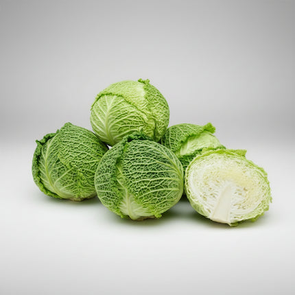 Cabbage Savoy Seeds – Heirloom Crinkled Winter Classic
