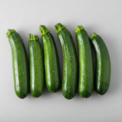 Zucchini Dark Green Seeds – Heirloom Classic Bush Summer Squash